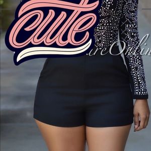 High waisted short
